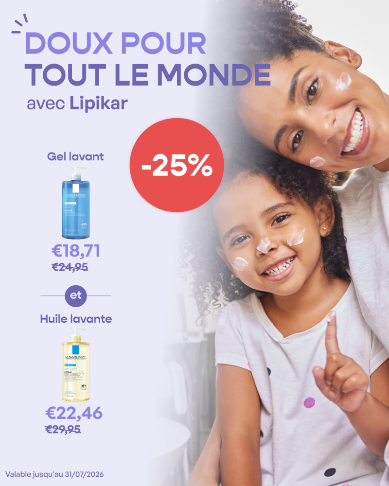 Bannière promotionnelle Lipikar